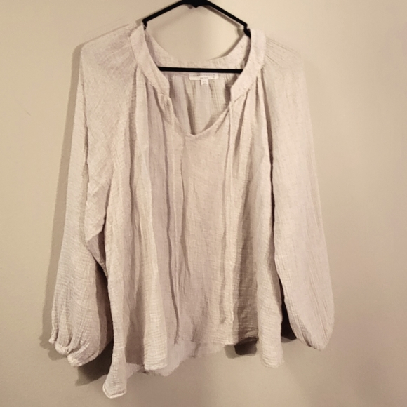 Final Touch Tops - Final touch long sleeve top size large